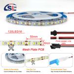 1200-1600LM Pink 6500K 35Copper Ra70 LED Light Strips for Bathroom Vanities