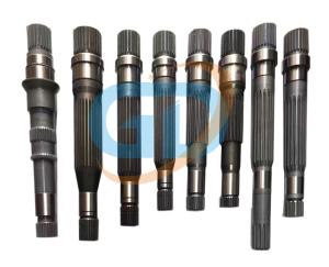 China Steel Hydraulic Pump Shaft Spare Parts Camshaft Polishing For Concrete Pump factory