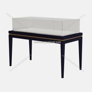 China 2015 Hot Sale Commercial Modern Glass And Metal Display Jewelry Showcase For Sale factory