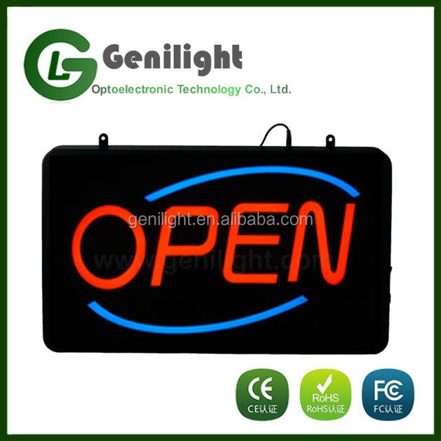 Unisex GLT-LSN5633-046 Male Female Restroom Toilet Washroom LED Sign with 5mm Brightness LED