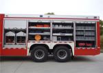 6x4 Drive Fire Equipment Truck Firefighter Truck Contains 168 Units Fire