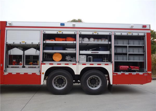 6x4 Drive Fire Equipment Truck Firefighter Truck Contains 168 Units Fire