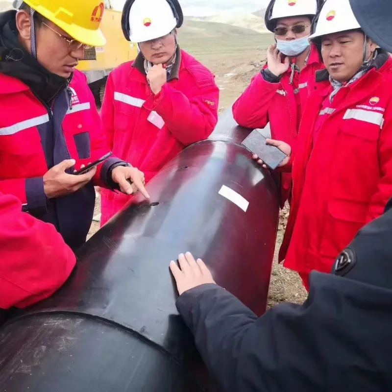 High-Quality HDPE Electrofusion Sleeves Tape Girth Welding for Hollow Wall Spiral Pipe