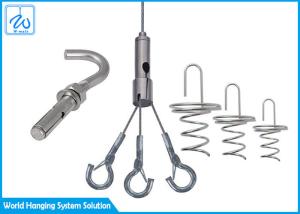 China Hook Gripper Suspended Ceiling System , Sound Absorbing Metal Ceiling Systems factory
