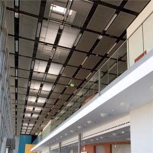 China Metal Suspended Aluminum Expanded Mesh Ceiling Panel For Interior Decor factory
