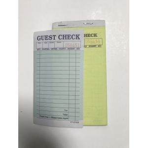 CT-G7000 Black Ink Printing US Guest Check with Customized Number of Lines
