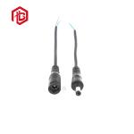 Waterproof DC Male Female Electrical Cable Connector 2 Pin PVC Cable IP65