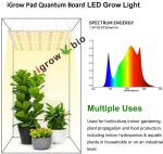 Greenhouse 4000K Samsung LM301B UV LED Grow Lights