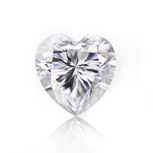 China Wholesale Moissanite Jewelry Diamond 1ct Heart Shaped For Rings Ear Studs factory