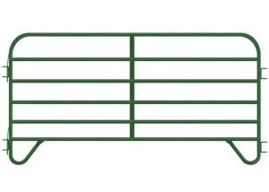 China Galvanized Metal Round Pen For Horses , Steel Pipe 5 - 16 Foot Cattle Panel factory