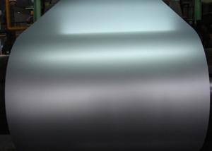 China Silver Prepainted Galvalume Steel Coil 55% PE PVDF HDP SMP Normal Coated factory