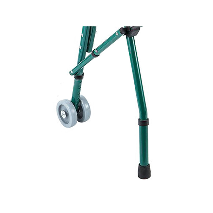 Aluminum Alloy Medical Foldable Mobility Walking Aids With Wheels