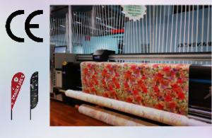 China Textile Fabric Flag Printer factory