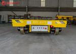 Construction Site Flexible Turn Track Flatbed Transfer Car