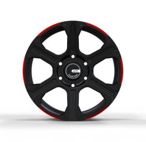 China One Piece 5x112 Lamborghini Wheels Aluminum Gloss Black 24 Inch Rims factory