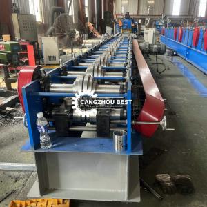 China Gearbox Driven Steel Roll Forming Machine Door Window Frame Making factory