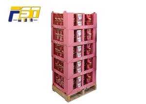 China Cool Design Cardboard Pallet Display Environmental Friendly For Snacks Promotion factory