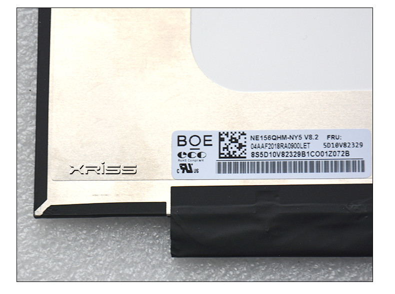 15.6" 165Hz 40pins Laptop LCD Screen NE156QHM-NY5 QHD Gaming Display Panel Replacement