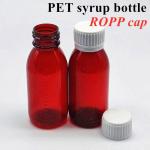 100ml 120ml 150ml Medicine Plastic Bottle Pet Cough syrup Bottle Plastic Cough