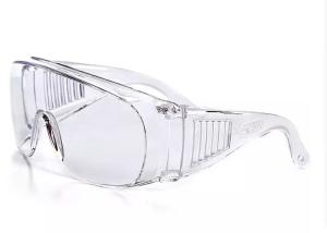 China Transparent Anti Fog Ppe Safety Goggles / Surgical Safety Goggles Pc Frame factory