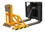 DG500A Forklift Mounted Rubber-belt Drum Grabbers Loading Capacity 500Kg