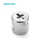 H13.5mm Minifix Cam Lock Cold Rolled Steel Connector For KD Furniture