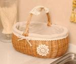 Handmade Natural Willow Wicker Picnic Basket Cheap Lunch Bags Hot sale products