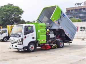 China 4x2 Dongfeng Street Sweeper Truck With 3000L Water Tank And 2500L Dust Tank factory