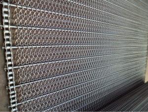 China Customized Metal Conveyor Belts Mesh Heat Resistant Strong Tension Flat Surface factory