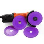 Glass Ceramic Cutting 4'' Diamond Saw Blade 100mm For Angle Grinder
