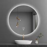 Anti fog Aluminum LED Smart Mirror 80 CRI explosion proof treatment