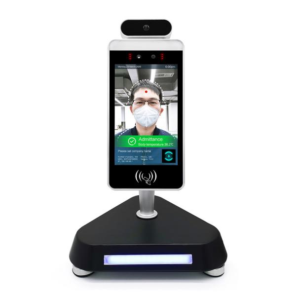 China Temperature Detection 8" Face Recognition Infrared Thermometer factory
