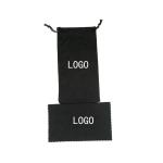 Customizable Soft Microfiber Lens Pouch Microfiber Eyeglass Bag