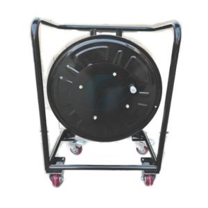 China Tactical Portable Optical Cable Reel Cart Drum Extension Cord Reel 3.6KM factory
