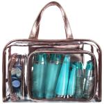 Lightweight Zipper Closure 5 In 1 Beach Tote Bag For Women