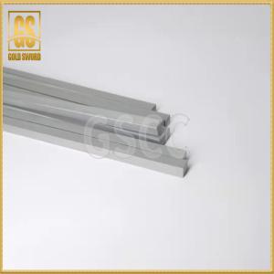 China YG8 YG12 Cemented Carbide Strips For Plastic Pelletizing Hobs factory