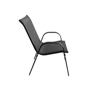 Portable Textilene Stacking Garden Chairs For Outdoor And Indoor