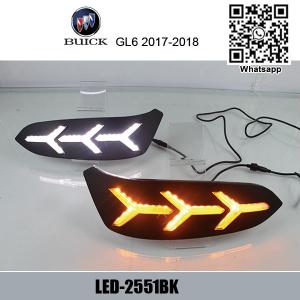 China Car DRL LED Daytime driving Lights extra for Buick GL6 2017-2018 auto parts aftermarket factory