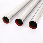 Precise Wood Pellet Stove Chimney Parts Easy Installation With Locking Band