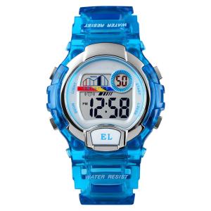 China New Digital Sport Wristwatch Transparent Brand Watch Skmei 1450 Kids Watch factory