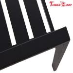 Patio Metal Arm Chairs Outdoor Garden Furniture Indoor Dining Chairs Set