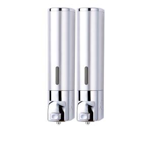 China XUYA Liquid Double Wall Mounted Soap Dispenser 700ml*2 Capacity factory