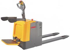 China Stand On Electric Pallet Truck , Rider Pallet Truck 2000KG Load Capacity factory