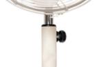 Ivory ETL Retro Electric Fan Full Metal Adjustable Tilt For Japan Market