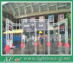 T6-6082 Aluminum Stage Truss , Aluminum Alloy Truss Banner Stand 3x3m