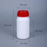HDPE Plastic Bottle With Seal Lid For Chemical Solvents Packaging Other