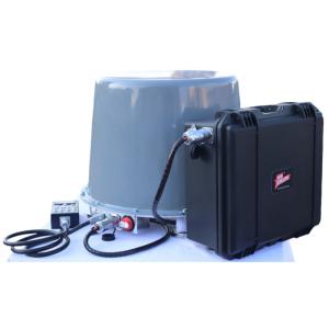 China 50W 10 Band Anti Drone Jammer for Vehicle Mounted UAV Countermeasures in 100-400MHz and 1550-1620MHz factory