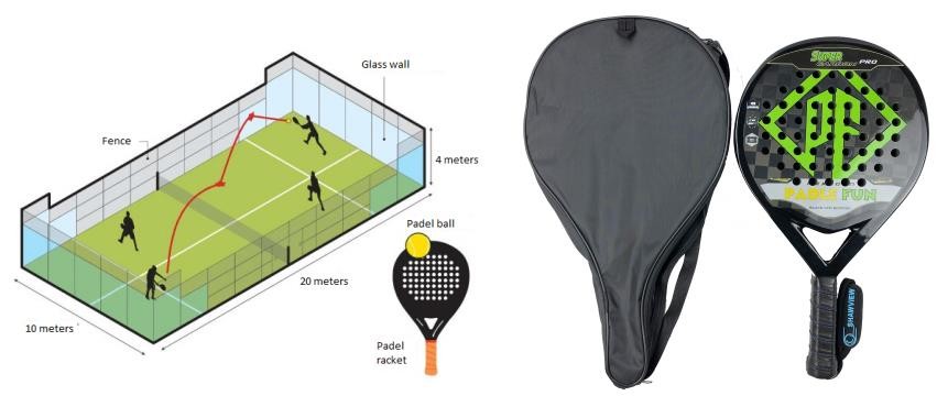 EVA Core Beach Tennis Rackets Custom Professional Raquetas De Padel
