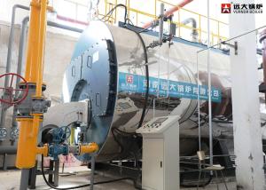 China Waste Oil Fired Fire Tube Steam Boiler / Three Pass Gas Lpg Cng Boiler factory