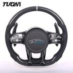 Carbon Fiber Mercedes S63 Amg Steering Wheel Piano Black Trim Customize